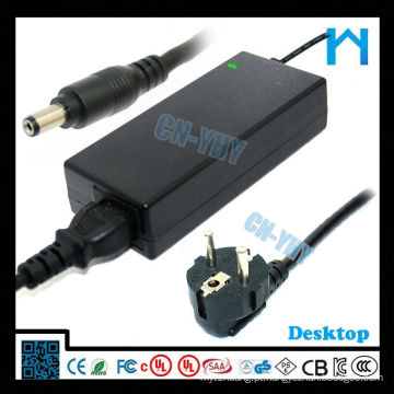 Ul fonte de alimentação de comutação 14v 7a adaptador de corrente alternada de 50-98hz 12v 98w tipos de plugue de cabo